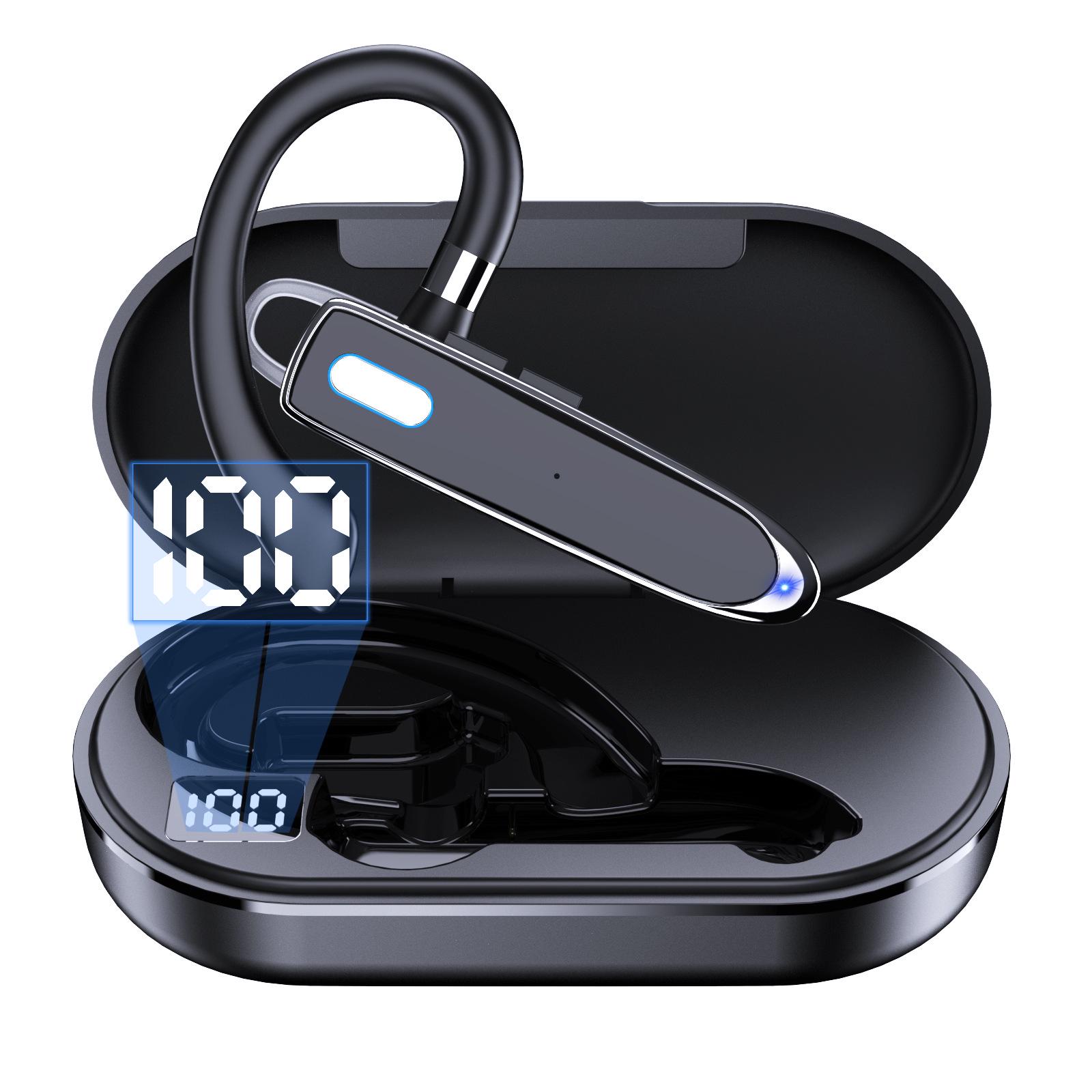 Wireless Ear-hook Bluetooth Earphones for Delivery Riders - Long Battery Life, Universal Fit for Mobile Phones Basic-Single Earphone
Wireless Ear-hook Bluetooth Earphones for Delivery Riders - Long Battery Life, Universal Fit for Mobile Phones Basic-Single Earphone