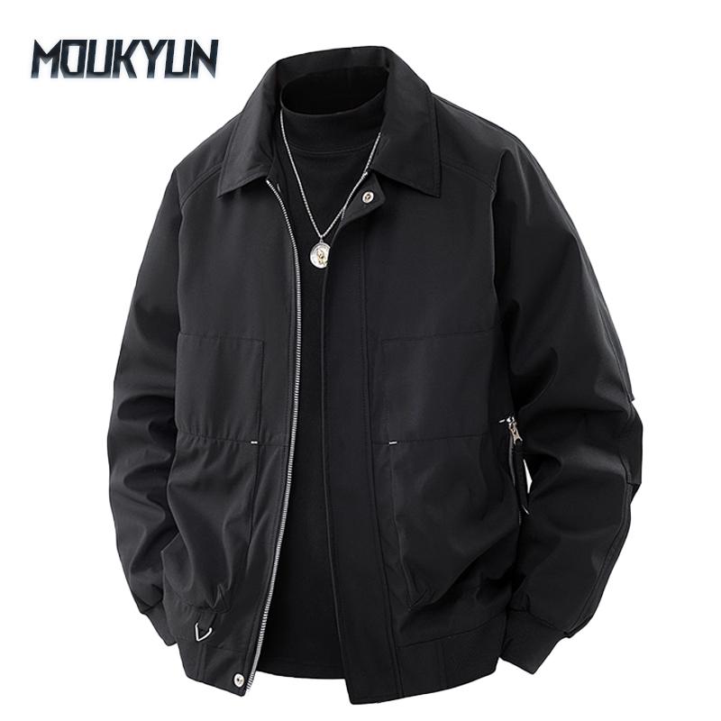 Men s Bomber Jacket Autumn Fashion American Lapel Short Jacket M чорний
Men s Bomber Jacket Autumn Fashion American Lapel Short Jacket M чорний