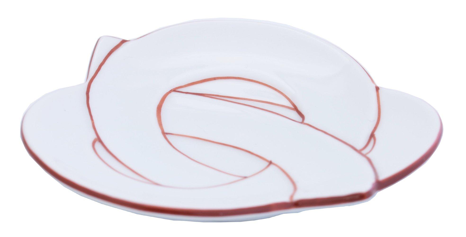 24to3 Nishitomi Ceramics Arita Ware Plate, Densei Kiln, Musubi (Knot) Small Plate, Approx. 10cm Diameter, Perfect for New Year s, Made in Japan
24to3 Nishitomi Ceramics Arita Ware Plate, Densei Kiln, Musubi (Knot) Small Plate, Approx. 10cm Diameter, Perfect for New Year s, Made in Japan