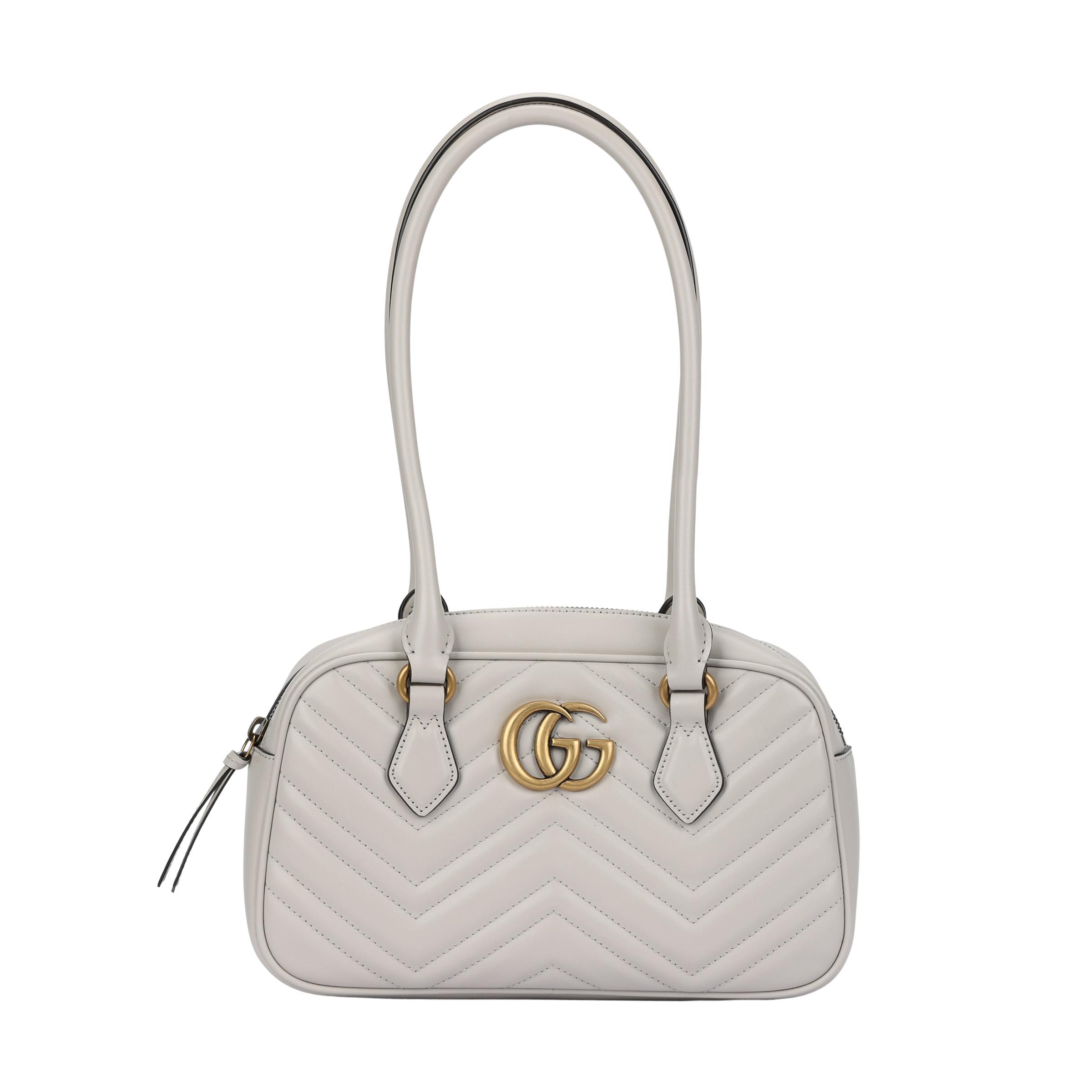 Gucci GG Marmont Double G Logo Zipper Closure Quilted Chevron Leather Shoulder Bag Small Women handbags Light-Gray 795199-AABZB-1712 Basic Set (Bag+Dust Bag)
Gucci GG Marmont Double G Logo Zipper Closure Quilted Chevron Leather Shoulder Bag Small Women handbags Light-Gray 795199-AABZB-1712 Basic Set (Bag+Dust Bag)