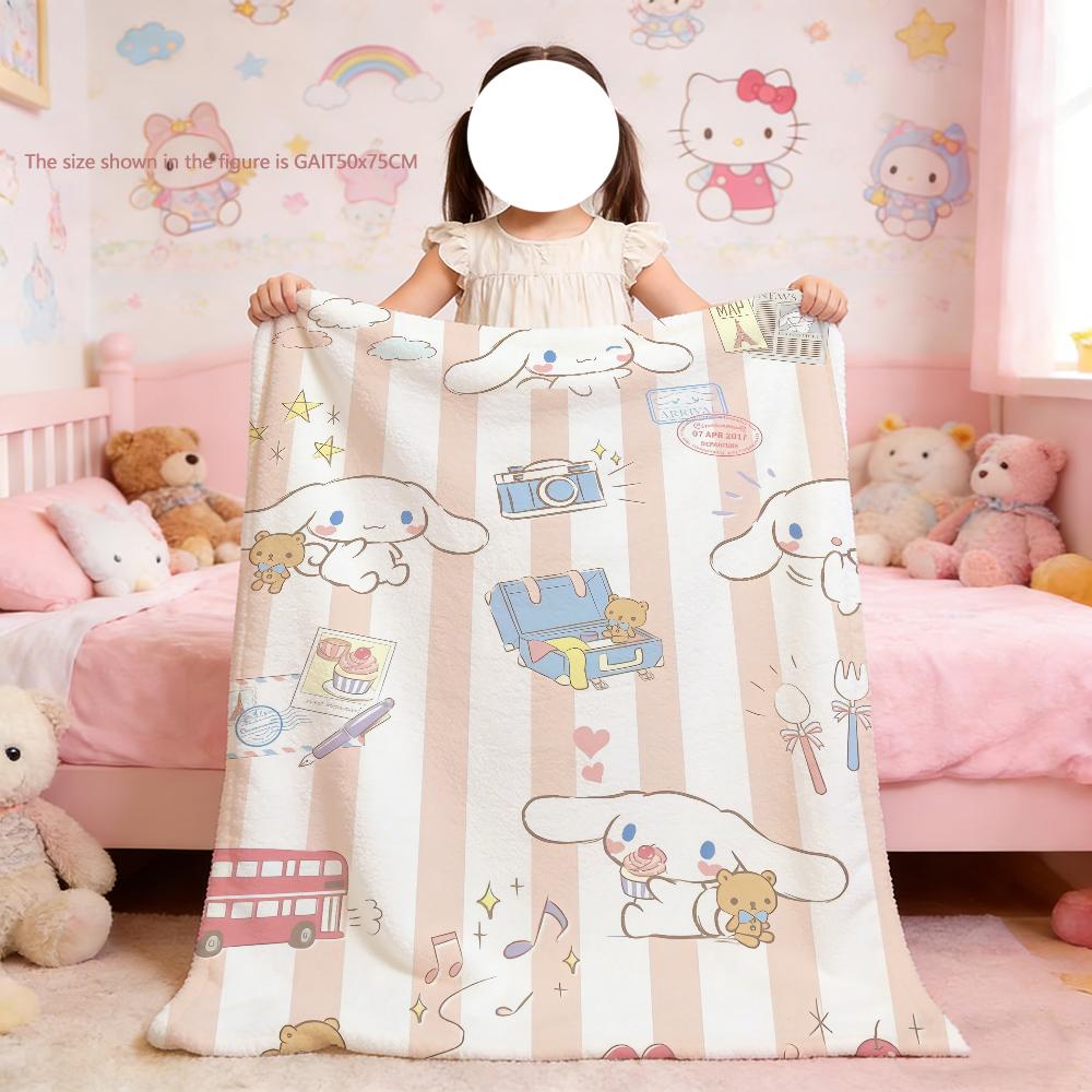 Cute Dog Cartoon C-Cinnamoroll Blanket For Soft Throw Blanket for Picnic Bed Sofa Home Bedroom Cozy Warm Comfortable 75x90cm
Cute Dog Cartoon C-Cinnamoroll Blanket For Soft Throw Blanket for Picnic Bed Sofa Home Bedroom Cozy Warm Comfortable 75x90cm