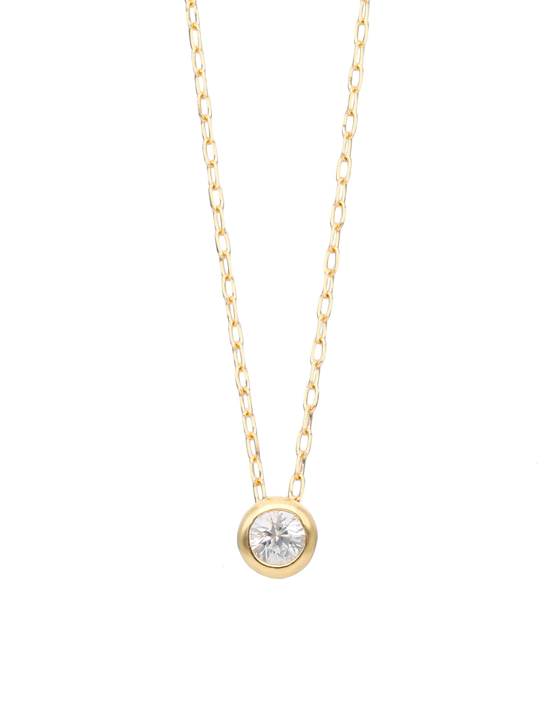 K18 Yellow Gold White Sapphire Necklace L&CO 63-0946 білий
K18 Yellow Gold White Sapphire Necklace L&CO 63-0946 білий