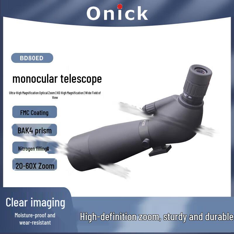 Onika BD80ED High-Definition Monocular Telescope Standard
Onika BD80ED High-Definition Monocular Telescope Standard
