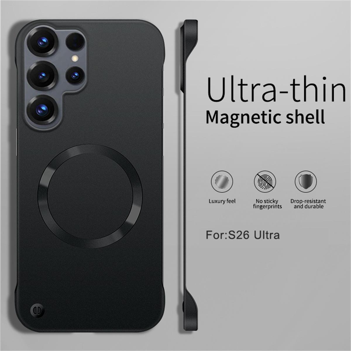 Ultra Thin PC Frameless Magnetic Phone Case for Samung S26 Ultra S25 Edge S24 FE S22 S23 Plus A56 A55 for Magsafe Matte Cover Galaxy S25
Ultra Thin PC Frameless Magnetic Phone Case for Samung S26 Ultra S25 Edge S24 FE S22 S23 Plus A56 A55 for Magsafe Matte Cover Galaxy S25