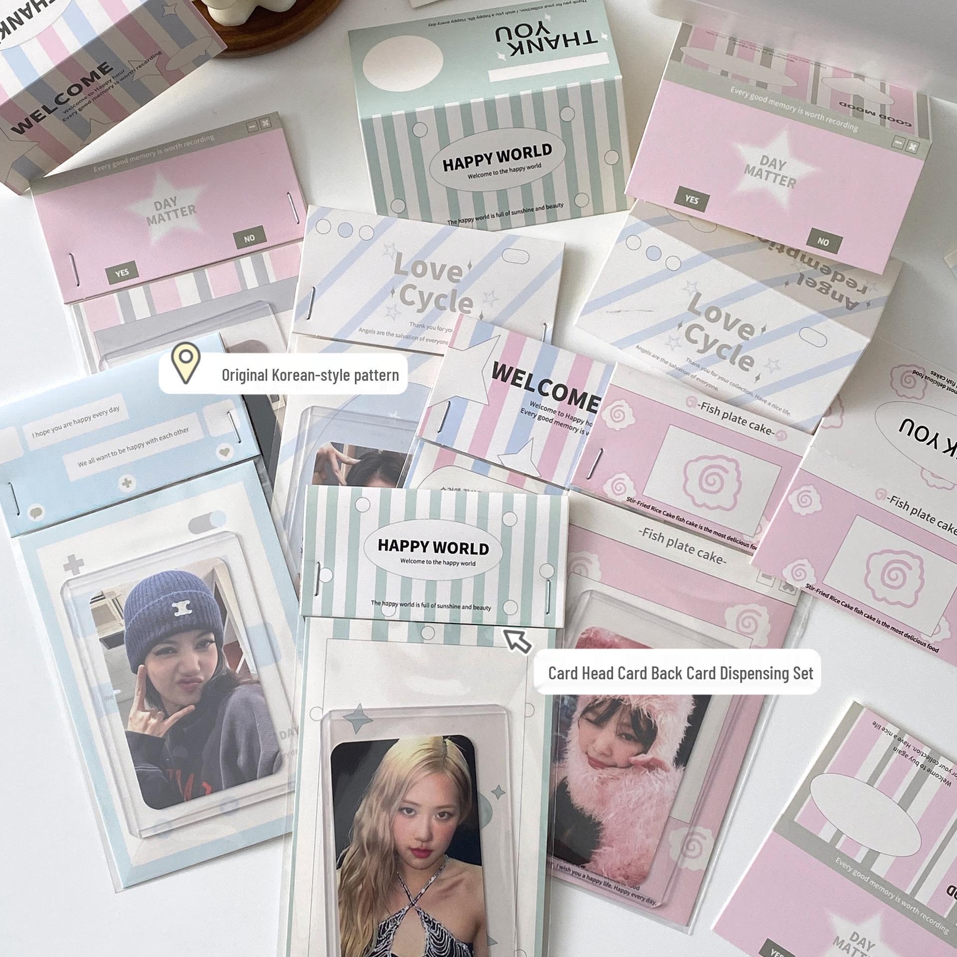 Original INS Style Header and Back Card Set for Baking Gift Packaging OPP Bag 10x17cm (9 Wire)
Original INS Style Header and Back Card Set for Baking Gift Packaging OPP Bag 10x17cm (9 Wire)
