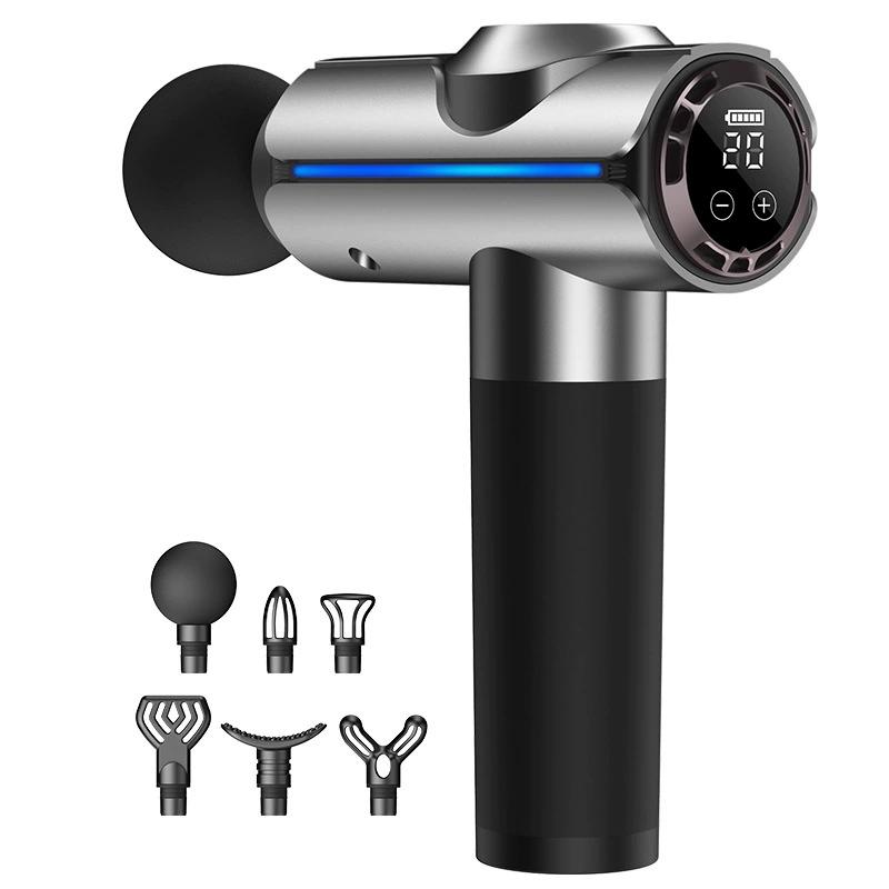 Pistola de masaje muscular mini dispositivo de relajación corporal portátil para fitness y deporte
Pistola de masaje muscular mini dispositivo de relajación corporal portátil para fitness y deporte