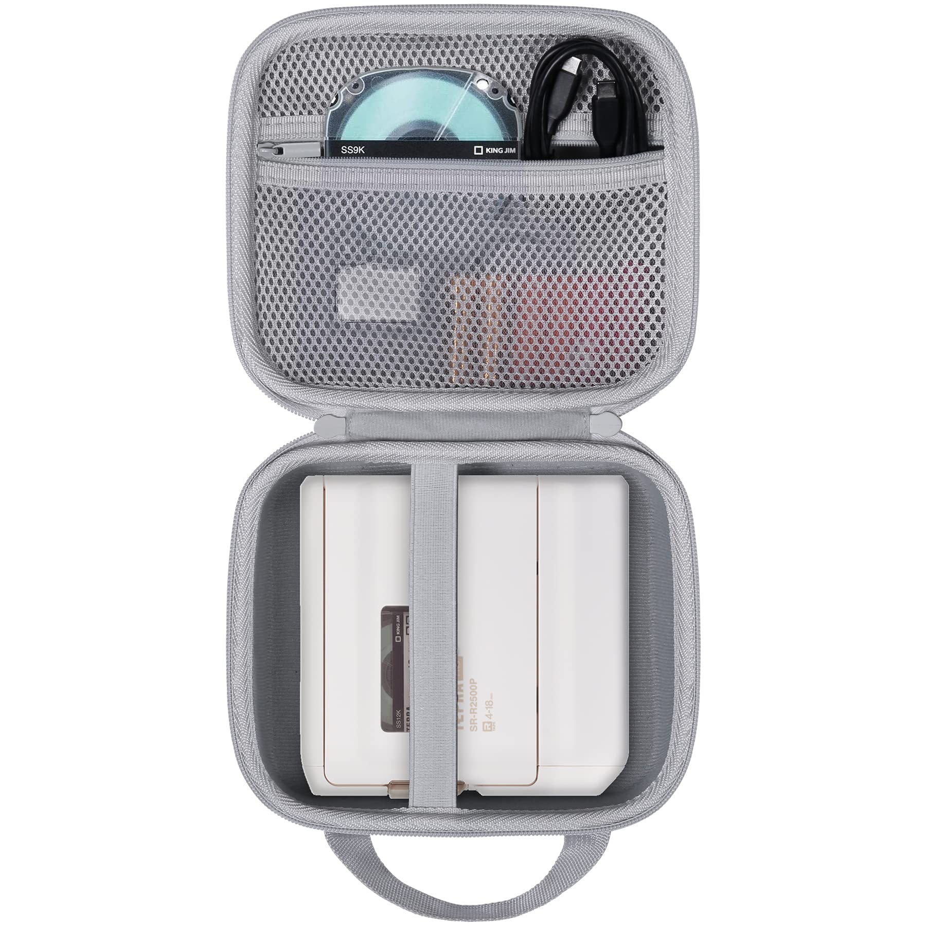 Aenllosi Storage Case Compatible with KING JIM Tepra PRO SR-R2500P Label Printer (Case Only)
Aenllosi Storage Case Compatible with KING JIM Tepra PRO SR-R2500P Label Printer (Case Only)