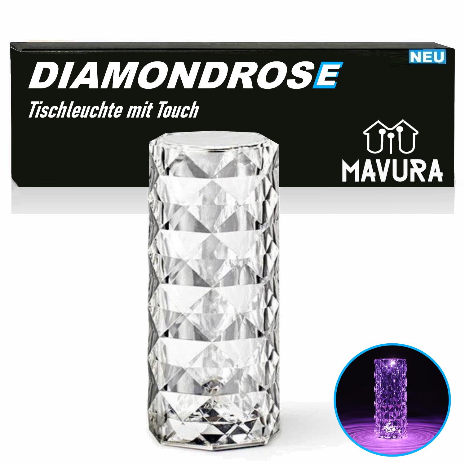 DIAMONDROSE Кришталева світлодіодна кришталева настільна лампа світильник з сенсорним управлінням 16 кольорів USB акумулятор
DIAMONDROSE Кришталева світлодіодна кришталева настільна лампа світильник з сенсорним управлінням 16 кольорів USB акумулятор