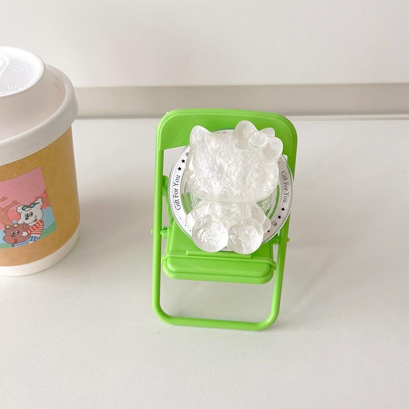 Dropping Glue Colored KT Cat Phone Airbag Holder Magnetic Suction Women s Desktop TV Watching Expandable Detachable Instagram Style Niche
Dropping Glue Colored KT Cat Phone Airbag Holder Magnetic Suction Women s Desktop TV Watching Expandable Detachable Instagram Style Niche