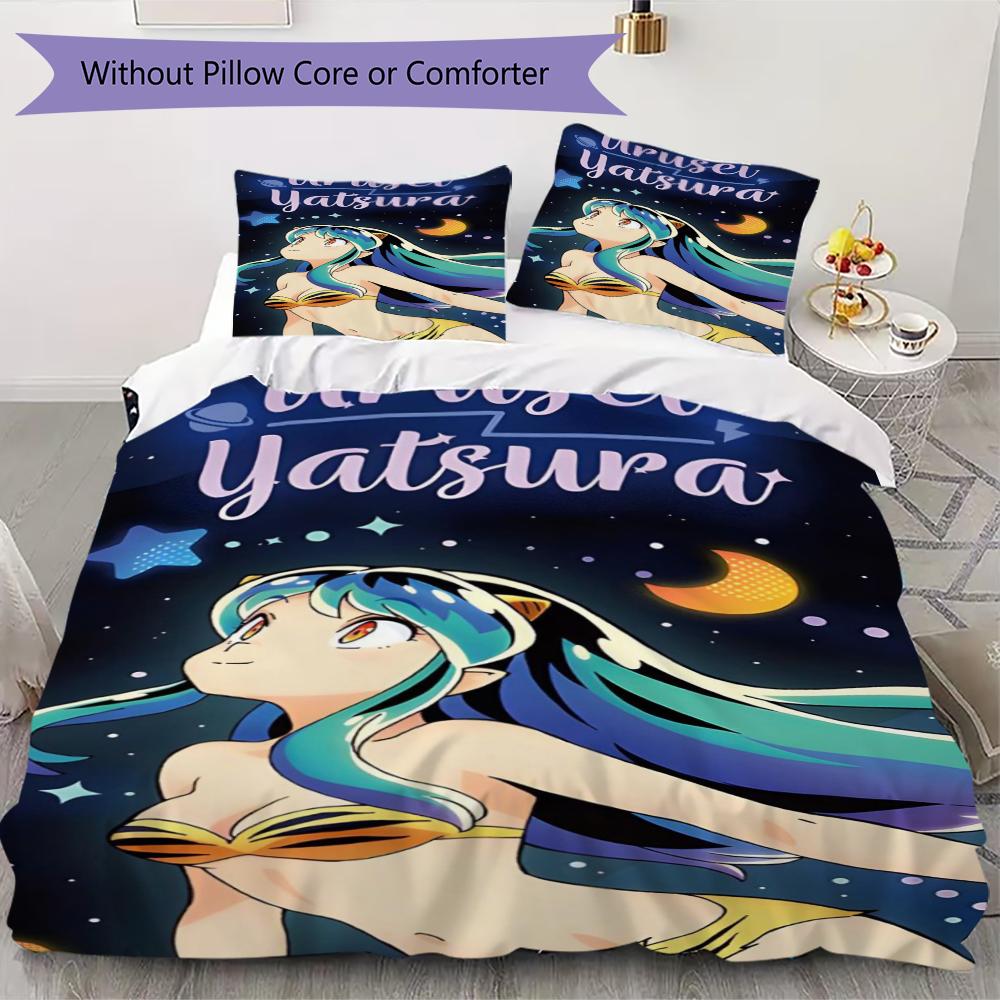 Urusei Yatsura Pattern Bedding uilt Set uilt Cover Pillowcase Home Decoration Birthday Gift (1 * duvet cover + 68 * pillowcase without core) 135x200cm
Urusei Yatsura Pattern Bedding uilt Set uilt Cover Pillowcase Home Decoration Birthday Gift (1 * duvet cover + 68 * pillowcase without core) 135x200cm