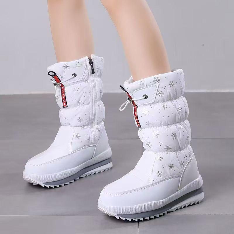 Зимние теплые сапоги для женщин, нескользящие, высокие, с завязками, бархатом и толстой подошвой для женщин 41
Зимние теплые сапоги для женщин, нескользящие, высокие, с завязками, бархатом и толстой подошвой для женщин 41