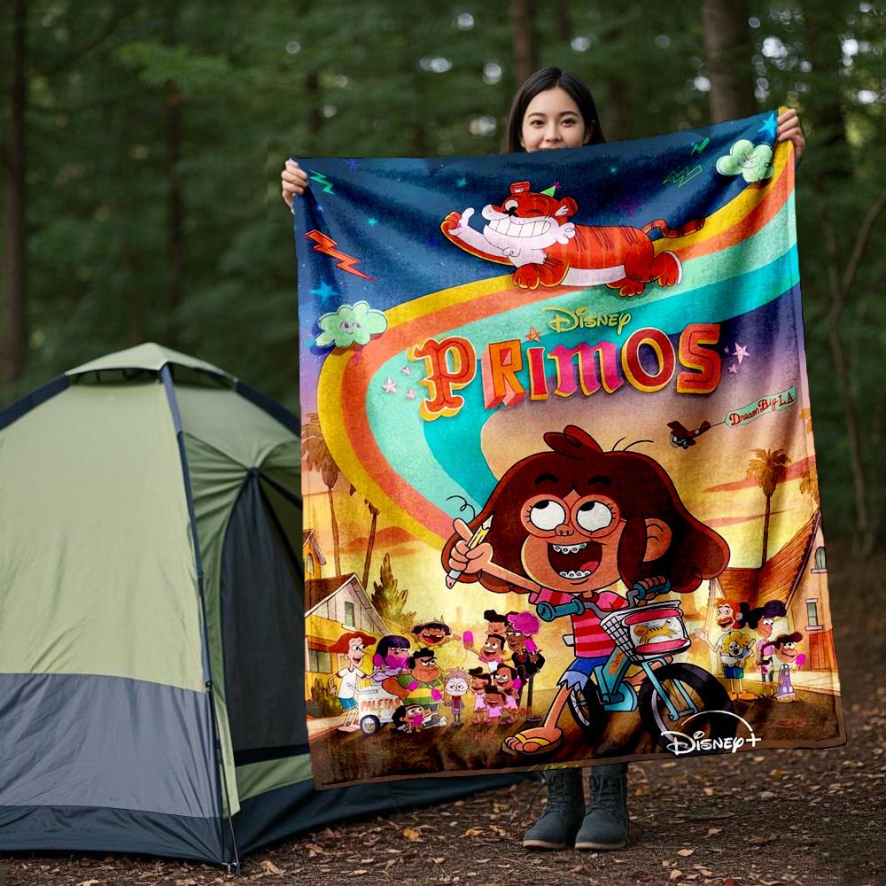 1pc, Disney Primos Blanket Cartoon Characters Throw Blanket Soft Bedding Decorative Blankets for Couch Sofa 80x120cm
1pc, Disney Primos Blanket Cartoon Characters Throw Blanket Soft Bedding Decorative Blankets for Couch Sofa 80x120cm