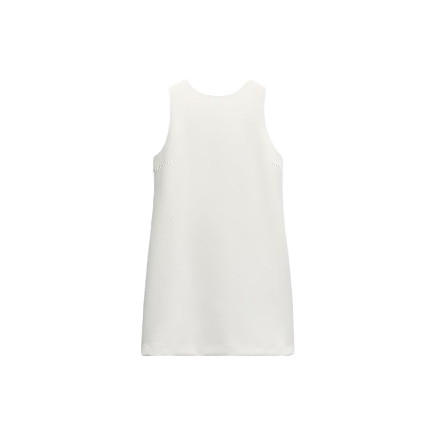 Zara Solid Color Bow Tie H-Line Sleeveless Dress Women dresses White 2844822-712 M
Zara Solid Color Bow Tie H-Line Sleeveless Dress Women dresses White 2844822-712 M