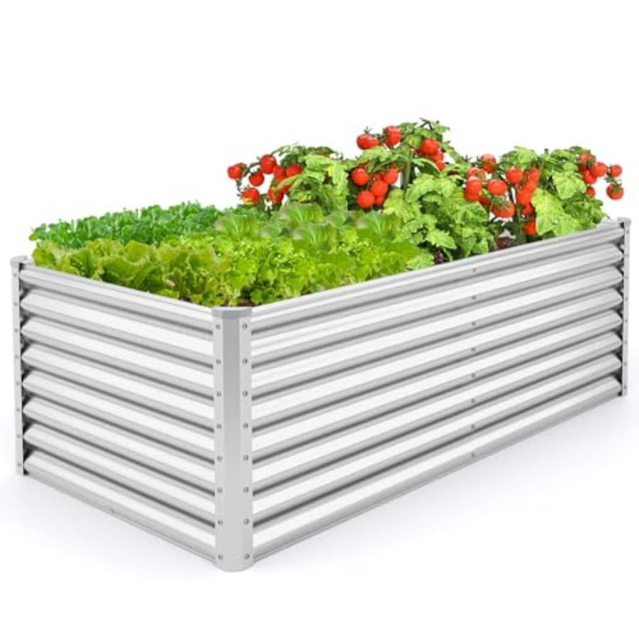 6x3x2ft Raised Garden Bed Large Metal Elevated Rectangular Planter Bed 271 Gallon Ccity Outdoor Planting Garden Box for Vegetab United States
6x3x2ft Raised Garden Bed Large Metal Elevated Rectangular Planter Bed 271 Gallon Ccity Outdoor Planting Garden Box for Vegetab United States