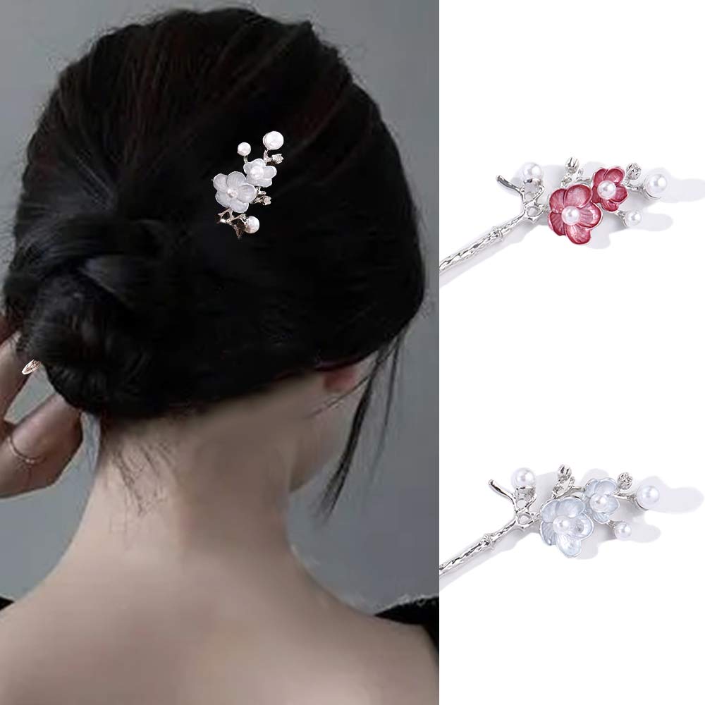 Temperament Chinese Style Plum Blossom Pearl Girls Hairpin Hanfu Headwear Flower Hair Stick Zinc Zinc Alloy розовый
Temperament Chinese Style Plum Blossom Pearl Girls Hairpin Hanfu Headwear Flower Hair Stick Zinc Zinc Alloy розовый