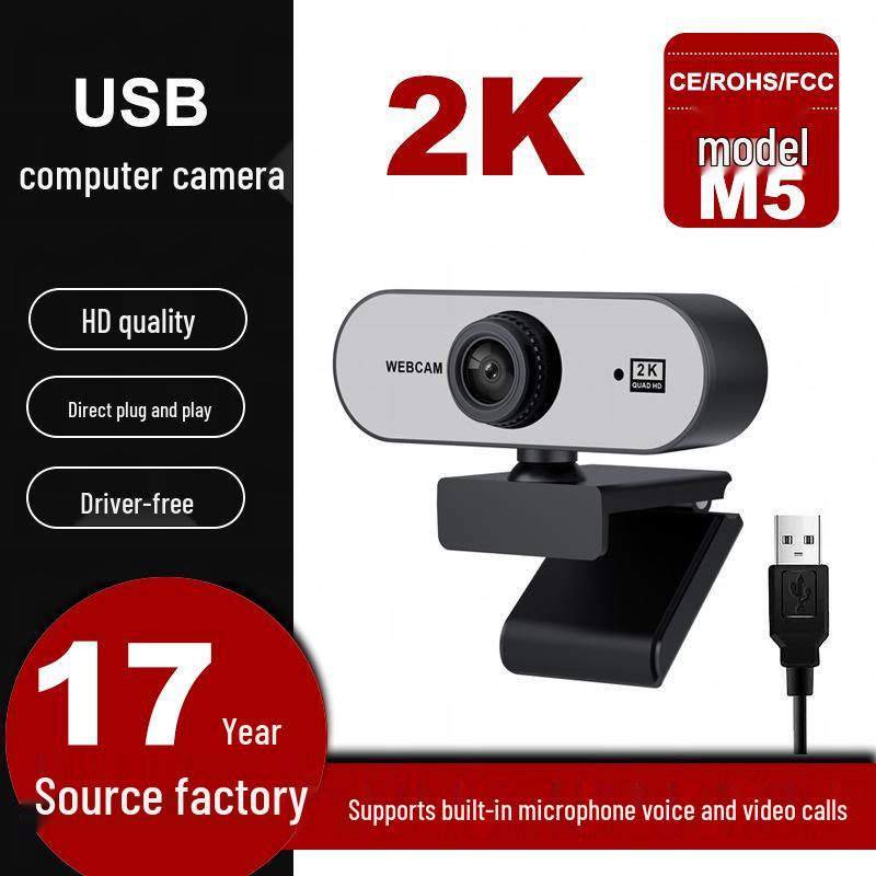 Hot Selling QHD2K Streamer Exam Camera with Built-in Microphone and Optional Anti-Peep Lens Cover
Hot Selling QHD2K Streamer Exam Camera with Built-in Microphone and Optional Anti-Peep Lens Cover