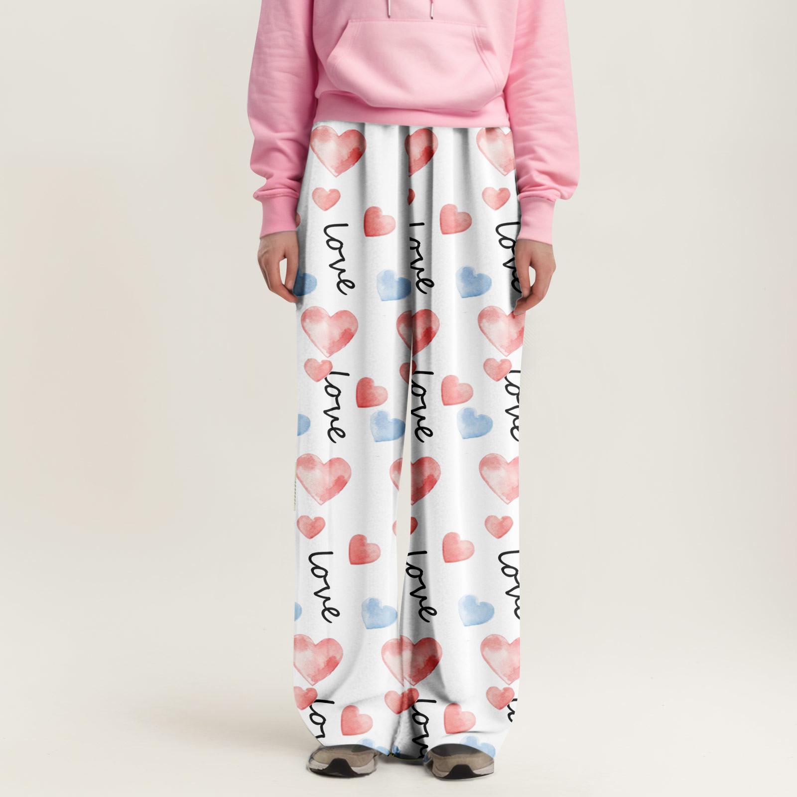 Женские пижамные штаны, одежда для сна, повседневные брюки с эластичной резинкой на талии, удобные прямые свободные брюки для йоги XXL белый
Женские пижамные штаны, одежда для сна, повседневные брюки с эластичной резинкой на талии, удобные прямые свободные брюки для йоги XXL белый