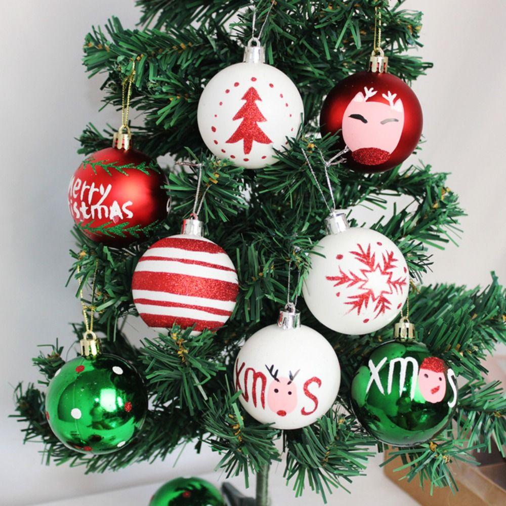 16pcs 6cm Electroplated Hanging Balls Shatterproof Xmas Tree Pendants Merry Christmas Decoration Style 7
16pcs 6cm Electroplated Hanging Balls Shatterproof Xmas Tree Pendants Merry Christmas Decoration Style 7