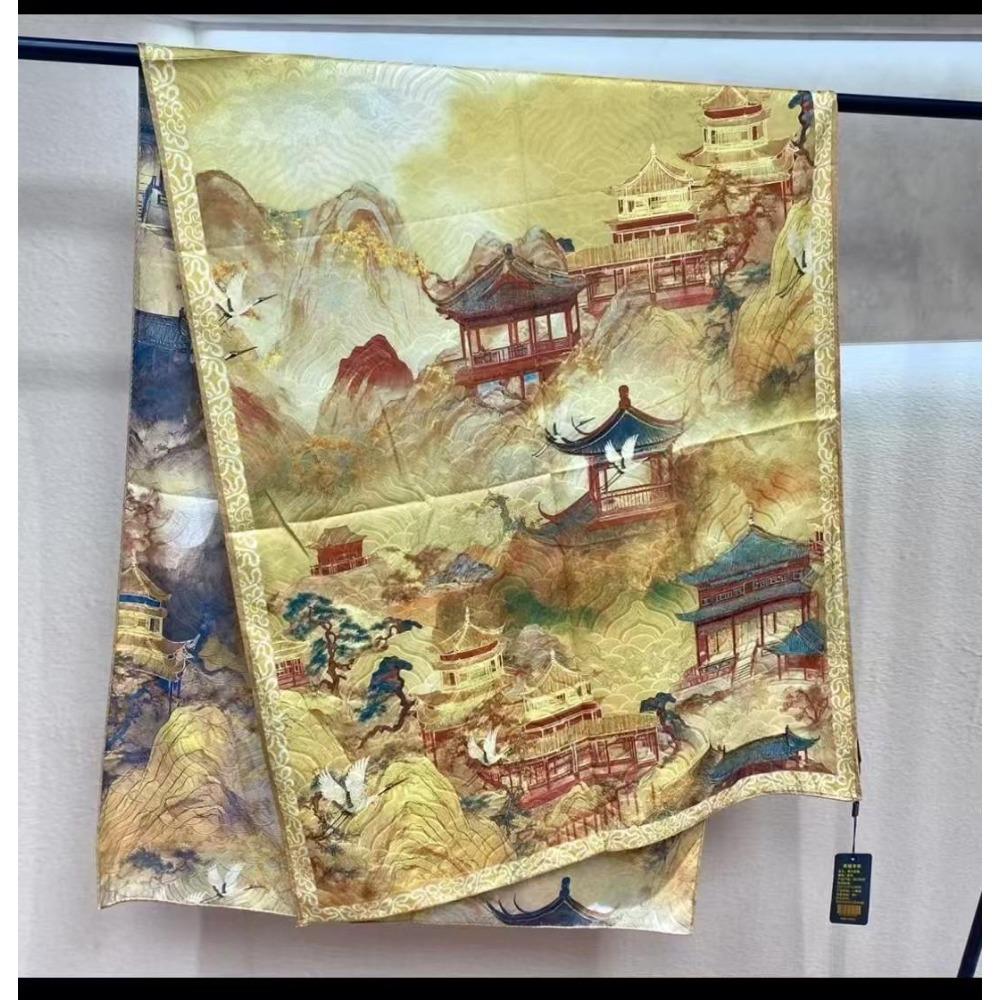 Двусторонний платок с принтом из пряжи «Душистое облако укропа», утолщенный длинный универсальный модный шарф, шелковый шарф 180*70
Двусторонний платок с принтом из пряжи «Душистое облако укропа», утолщенный длинный универсальный модный шарф, шелковый шарф 180*70