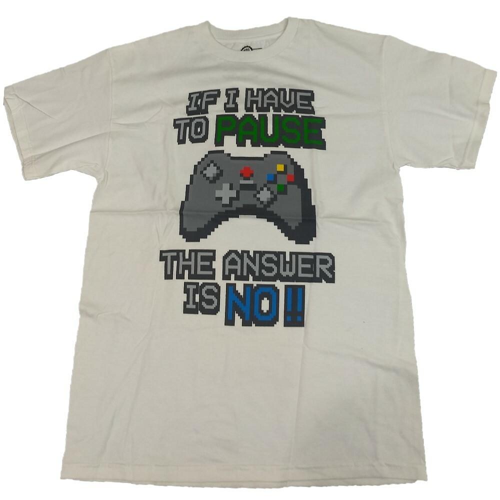 If I Have to Pause the Answer is No !! Gamer Mad Engine Shirt Tee Adult Men s Unisex T-Shirt L
If I Have to Pause the Answer is No !! Gamer Mad Engine Shirt Tee Adult Men s Unisex T-Shirt L