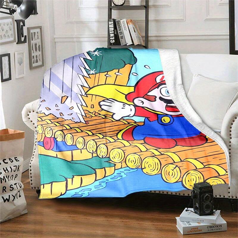 1pcSuper Mario Bros. Adventure Blanket - Soft and Comfortable for All Seasons, Perfect 100x150cm
1pcSuper Mario Bros. Adventure Blanket - Soft and Comfortable for All Seasons, Perfect 100x150cm