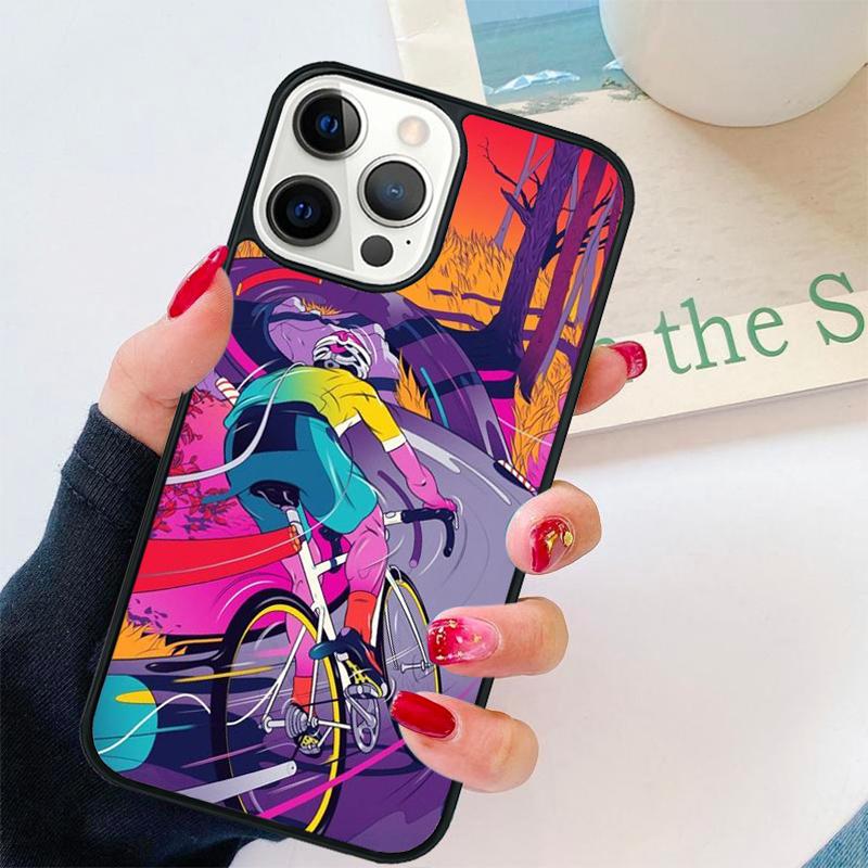 Mountain Bikes Cycling Phone Case For iPhone 17 Air 16 pro max 15 14 plus 12 13 Soft Bumper Shell Cover coque iPhone 15pro max
Mountain Bikes Cycling Phone Case For iPhone 17 Air 16 pro max 15 14 plus 12 13 Soft Bumper Shell Cover coque iPhone 15pro max