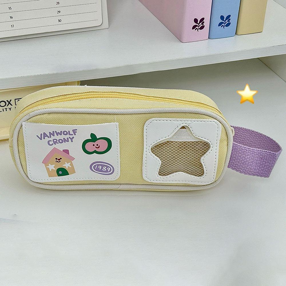 Star Picnic Series Pencil Case Large Capacity Pen Box New Pen Pouch School Office жовтий
Star Picnic Series Pencil Case Large Capacity Pen Box New Pen Pouch School Office жовтий