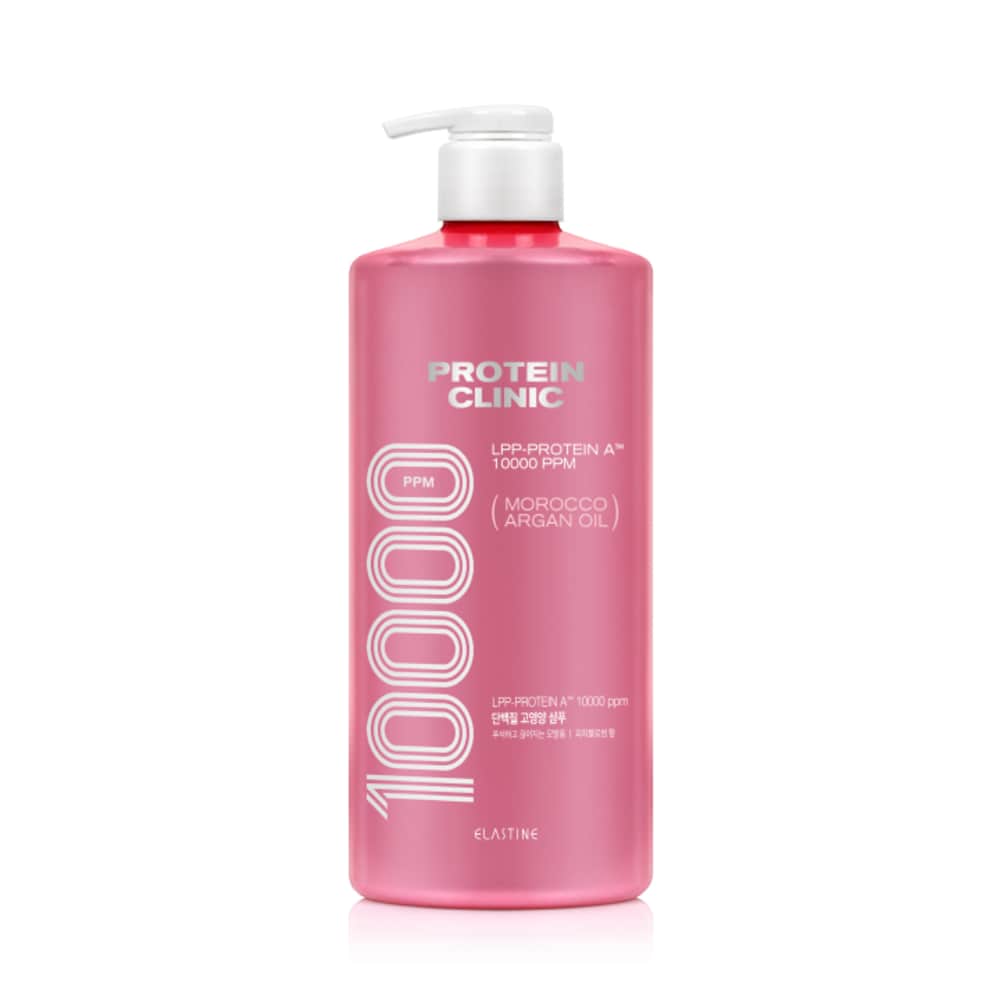 ELASTINE Protein Clinic 10000 Moroccan Argan Oil Protein High-Nutrient Shampoo Peach Blossom Scent 1000ml
ELASTINE Protein Clinic 10000 Moroccan Argan Oil Protein High-Nutrient Shampoo Peach Blossom Scent 1000ml