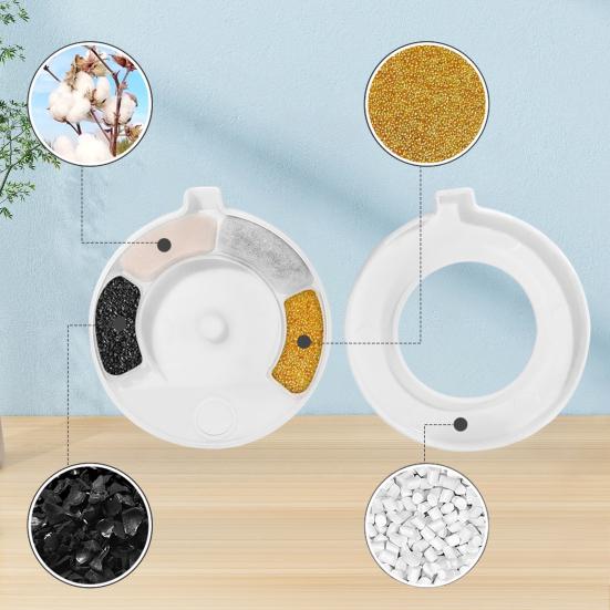 Yousheng 4/8Pcs Pet Waterer Fountain Filters Triple Filtering System Pet Water Dispenser Fountain Filters For Automatic Pet Waterer 4pcs
Yousheng 4/8Pcs Pet Waterer Fountain Filters Triple Filtering System Pet Water Dispenser Fountain Filters For Automatic Pet Waterer 4pcs