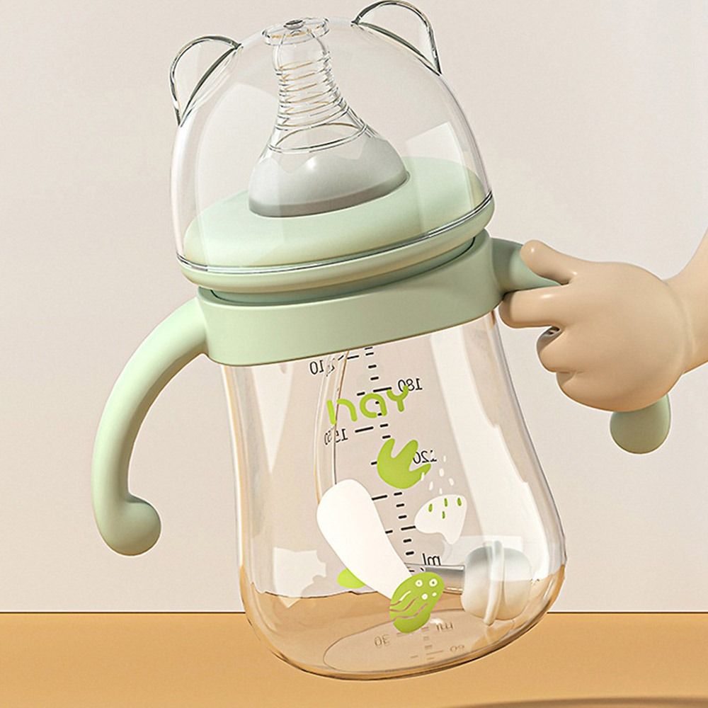 High capacity Baby Bottle Anti-Slip Newborns Baby Bottle Cute Feeding Bottle Infant зелёный
High capacity Baby Bottle Anti-Slip Newborns Baby Bottle Cute Feeding Bottle Infant зелёный