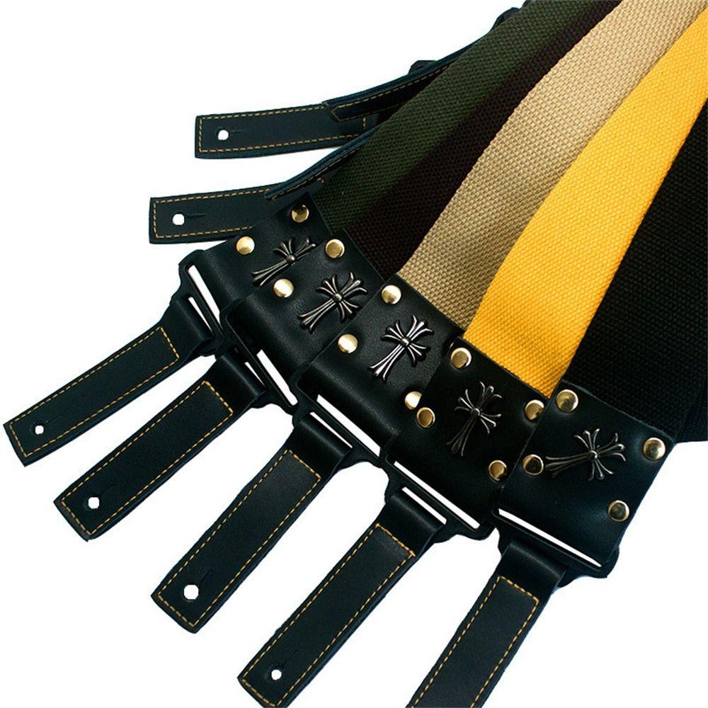 Genuine Leather Guitar Strap Soft Cotton Acoustic Guitar Strap Universal Electric Guitar Belt Bass
Genuine Leather Guitar Strap Soft Cotton Acoustic Guitar Strap Universal Electric Guitar Belt Bass