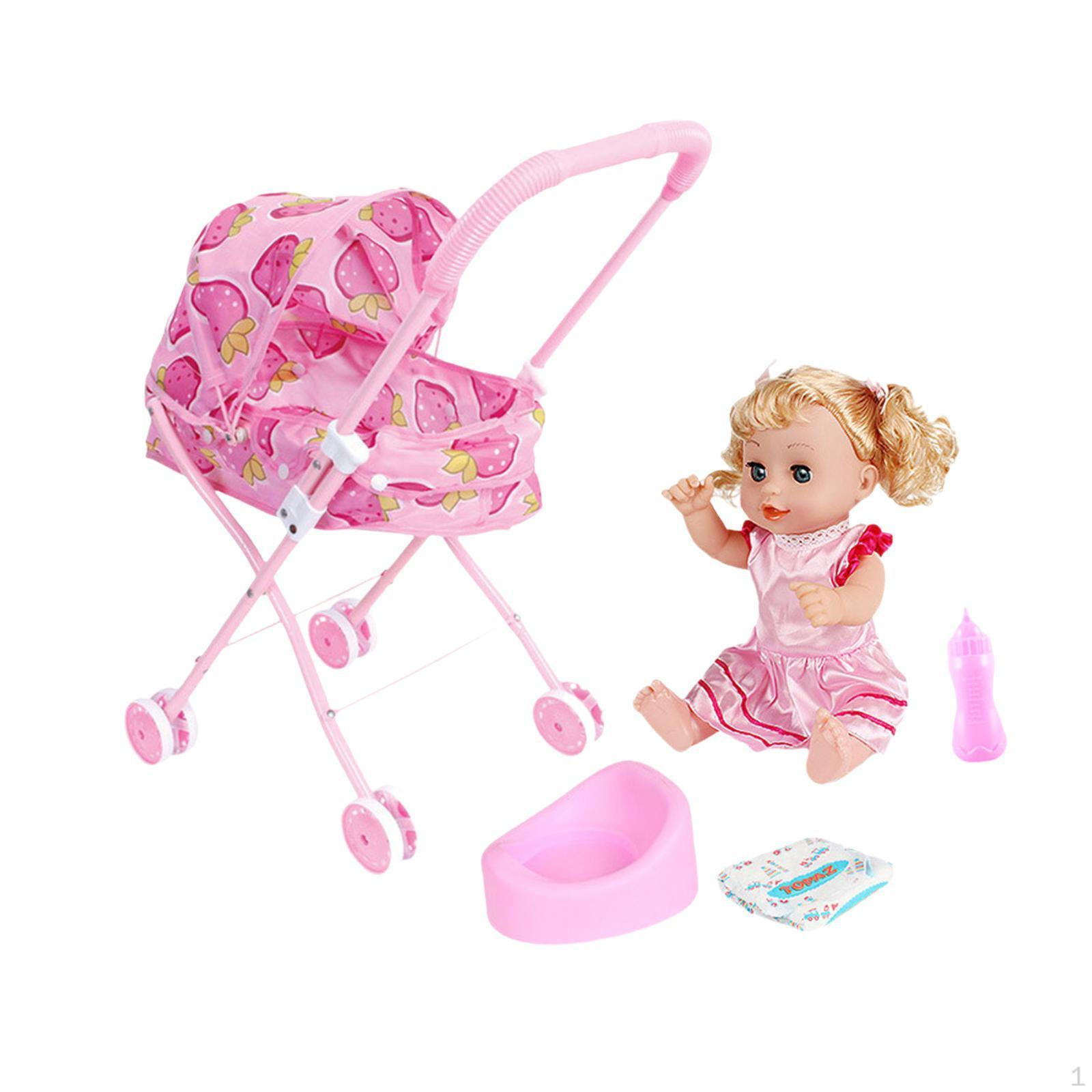 Набір іграшок для дитячої ляльки з 5 предметів із веселкою для дівчаток, дітей віком від 02 років Strawberry
Набір іграшок для дитячої ляльки з 5 предметів із веселкою для дівчаток, дітей віком від 02 років Strawberry