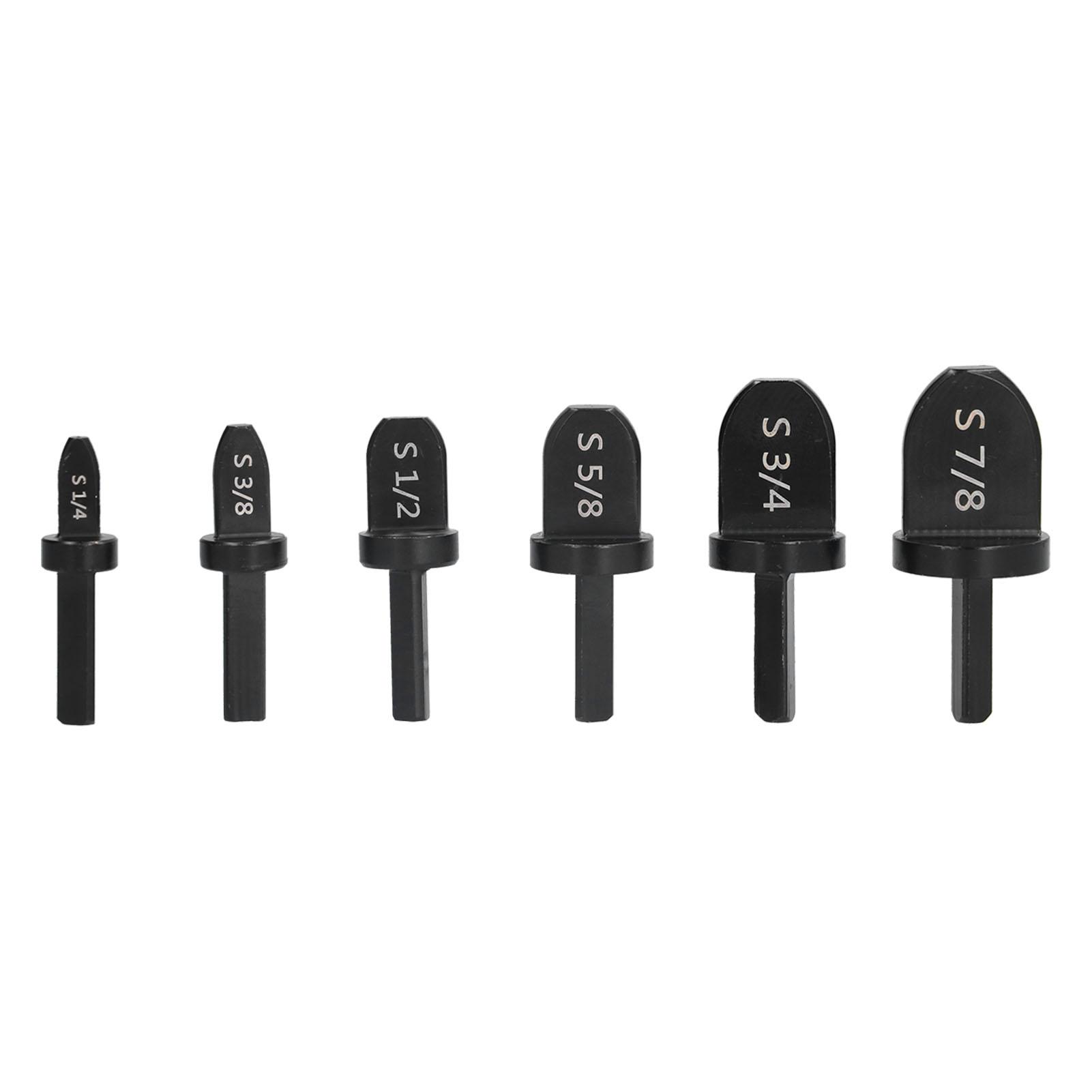 6Pcs Swaging Tool Drill Bit Set Convenient Practical Wide Application Tube Expander Drill
6Pcs Swaging Tool Drill Bit Set Convenient Practical Wide Application Tube Expander Drill