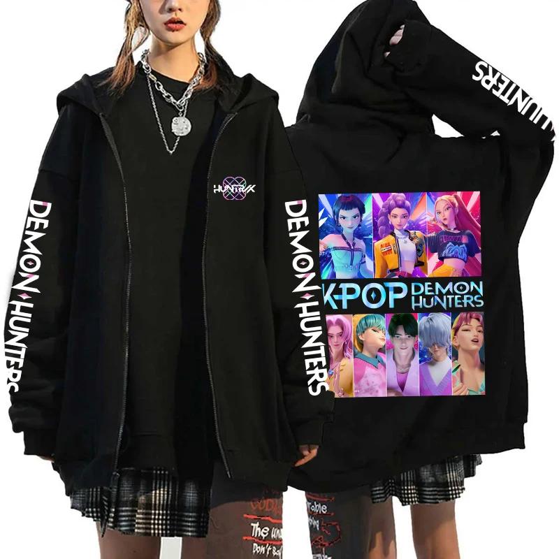Горячие худи с принтом Kpop Demon Hunters, хип-хоп худи на молнии, осенне-зимняя уличная одежда, толстовка для женщин и мужчин, куртка на молнии с длинным рукавом XS
Горячие худи с принтом Kpop Demon Hunters, хип-хоп худи на молнии, осенне-зимняя уличная одежда, толстовка для женщин и мужчин, куртка на молнии с длинным рукавом XS