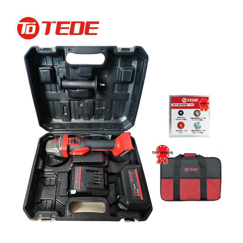 TEDE 100mm Cordless Angle Grinder Kit
TEDE 100mm Cordless Angle Grinder Kit