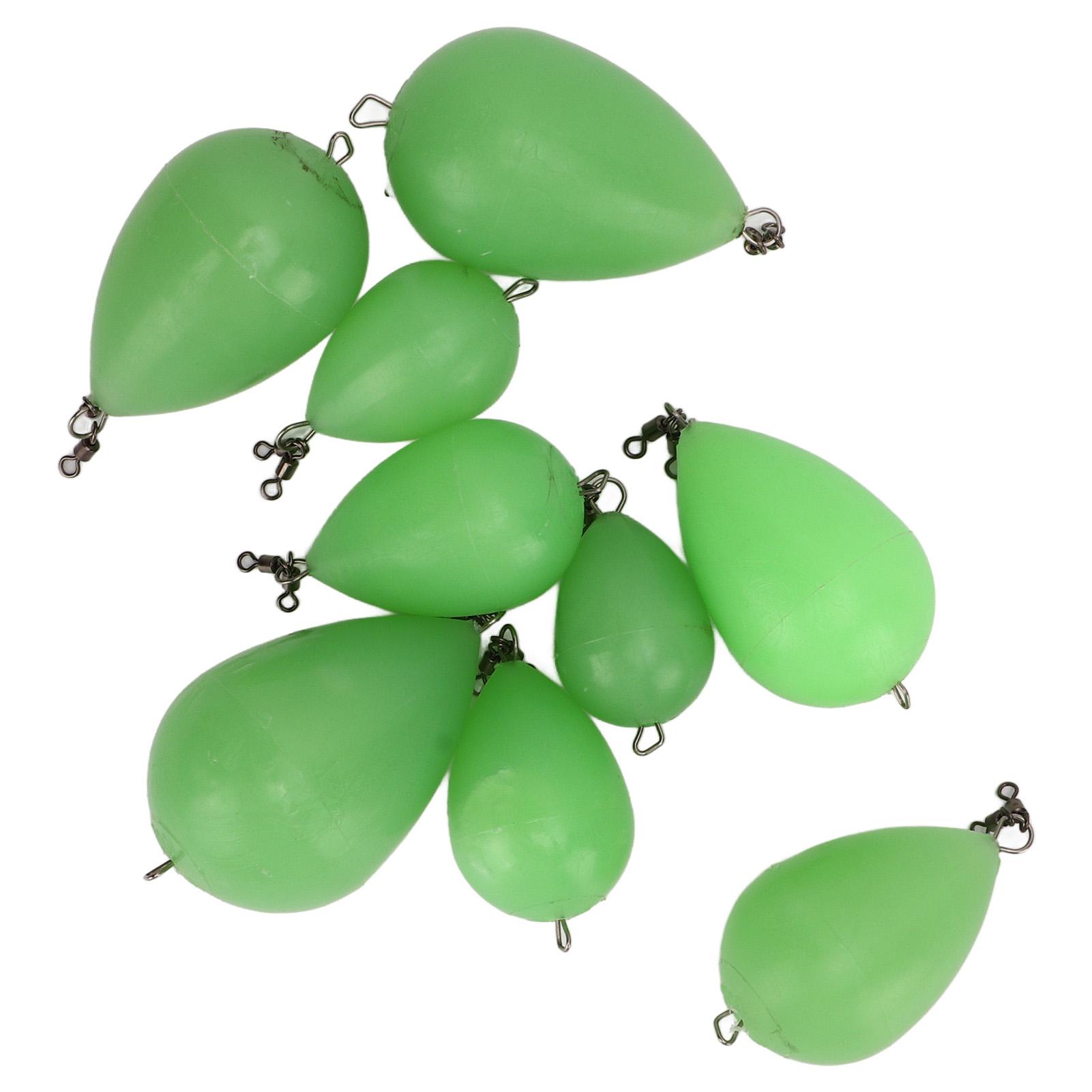 9pcs Luminous Fish Float PP Egg Shaped Throwing Aid Fish Float Casting Bait Fishing Accessories for Night Fishing
9pcs Luminous Fish Float PP Egg Shaped Throwing Aid Fish Float Casting Bait Fishing Accessories for Night Fishing
