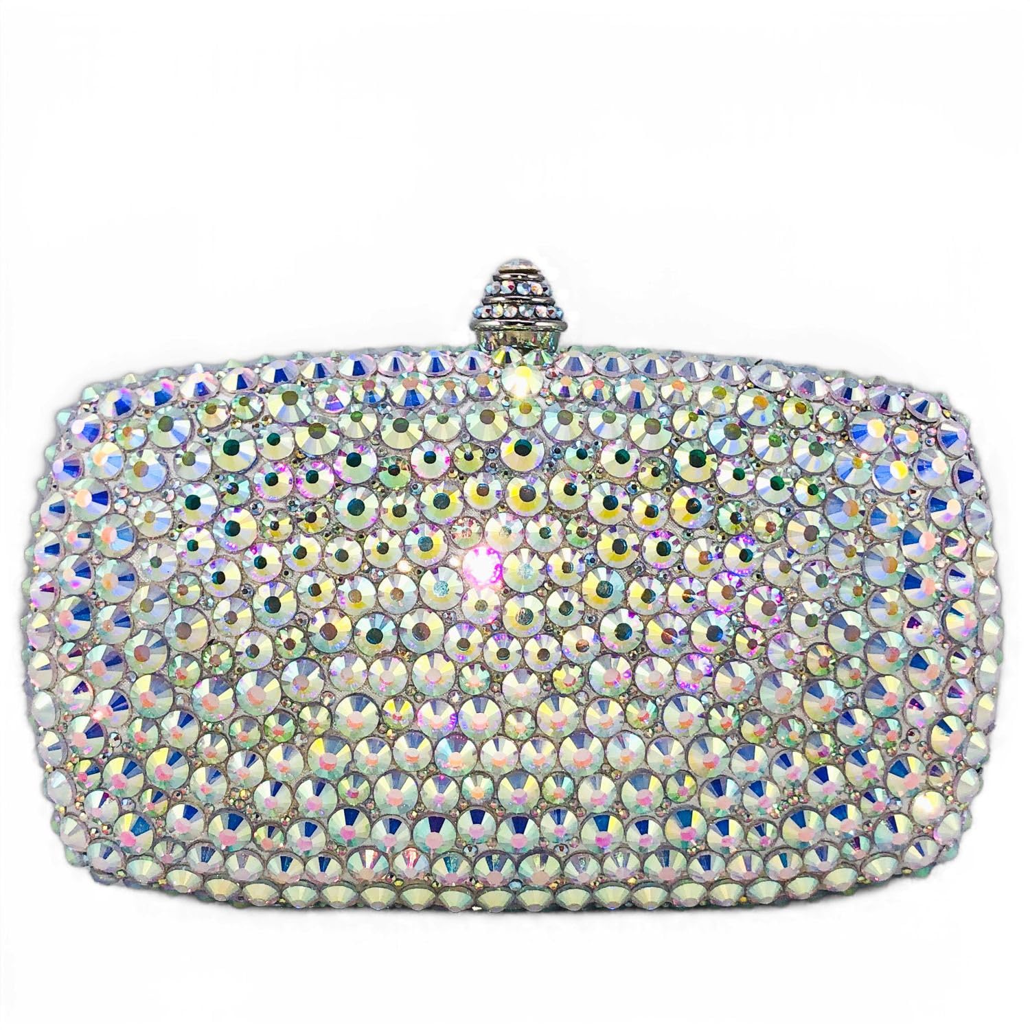 Boutique De FGG Crystal Clutch Purse with Spikes Women Party Clutch Bag Rhinestone Evening Handbags Wedding Prom Clutch,Mini Medium
Boutique De FGG Crystal Clutch Purse with Spikes Women Party Clutch Bag Rhinestone Evening Handbags Wedding Prom Clutch,Mini Medium