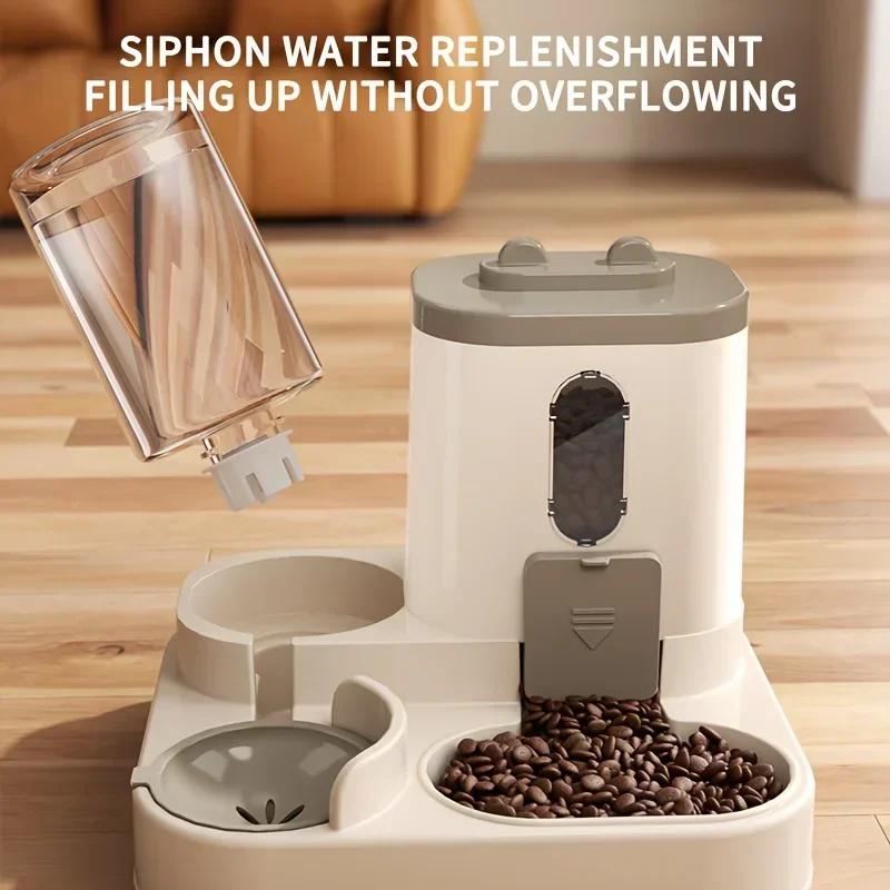 2 in 1 Cat Food Water Dispenser Dog feeder Auto Feeding Bowl Integrated System Cute Smart Pet Feeder No Leak Design for Cat Dog
2 in 1 Cat Food Water Dispenser Dog feeder Auto Feeding Bowl Integrated System Cute Smart Pet Feeder No Leak Design for Cat Dog