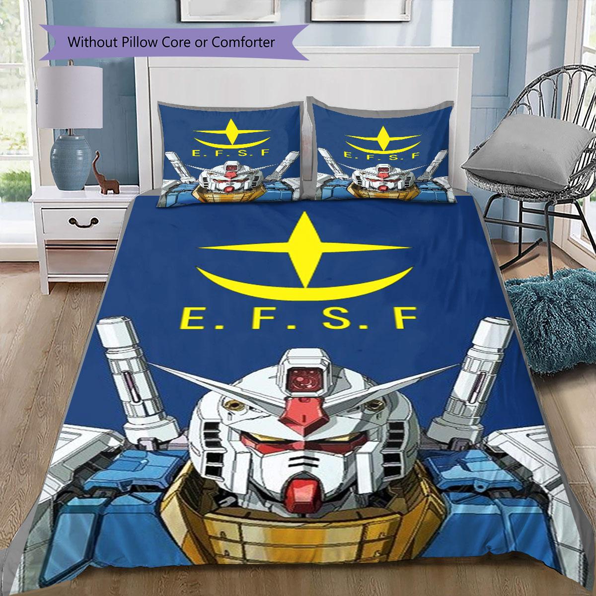 Gundam Mecha 3Pcs Bedding Set Anime Robot Printed Duvet Cover With Pillowcases For Boys Bedroom 135x200cm
Gundam Mecha 3Pcs Bedding Set Anime Robot Printed Duvet Cover With Pillowcases For Boys Bedroom 135x200cm