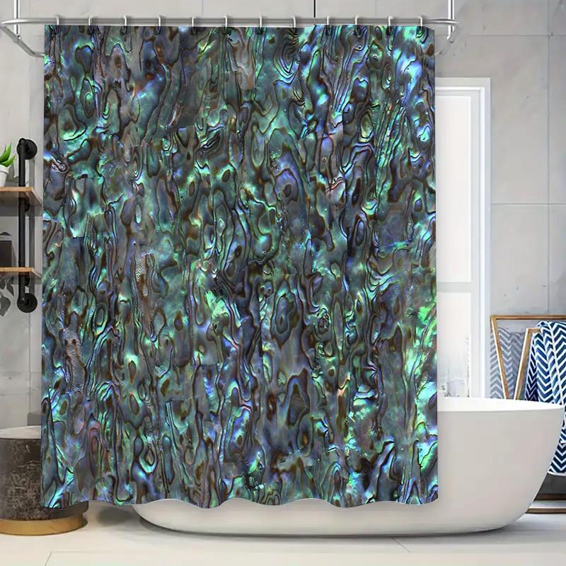 Elegant Teal Wave Shower Curtain Waterproof Modern Coastal Bathroom Decor Artistic Ocean Blue Fabric Liner Set W60H190(CM)-1 Pcs
Elegant Teal Wave Shower Curtain Waterproof Modern Coastal Bathroom Decor Artistic Ocean Blue Fabric Liner Set W60H190(CM)-1 Pcs