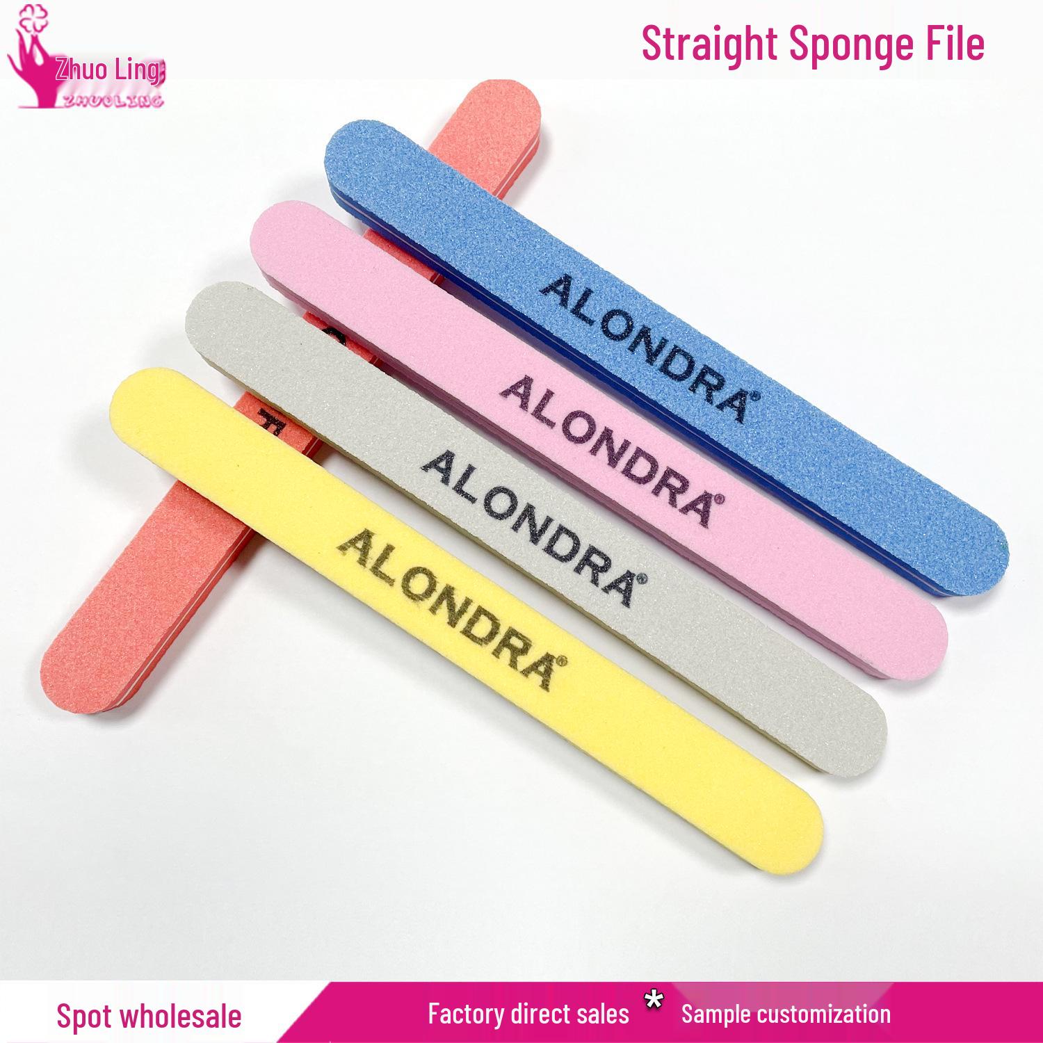 Straight Sponge Nail File Grinding Tool 17.8*2*1.2cm Low Price Clearance сірий колір
Straight Sponge Nail File Grinding Tool 17.8*2*1.2cm Low Price Clearance сірий колір