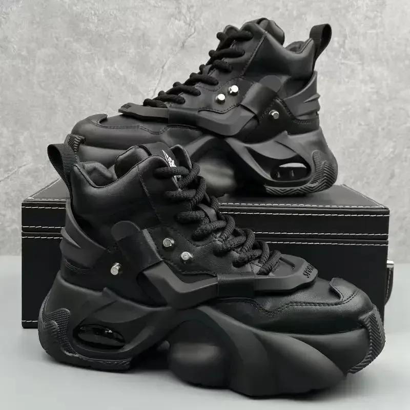 Men s Boots High Top New Trend Wear-resistant Synthetic Leather Boots Casual Lace Up Height Increasing Fashion Boots 2025 39 білий
Men s Boots High Top New Trend Wear-resistant Synthetic Leather Boots Casual Lace Up Height Increasing Fashion Boots 2025 39 білий
