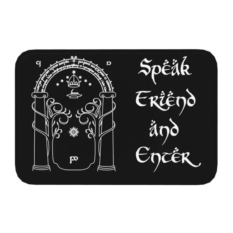 Parlez un ami et entrez paillasson antidérapant salle de bain cuisine tapis jardin Garage porte sol entrée tapis 40cm x 60cm
Parlez un ami et entrez paillasson antidérapant salle de bain cuisine tapis jardin Garage porte sol entrée tapis 40cm x 60cm