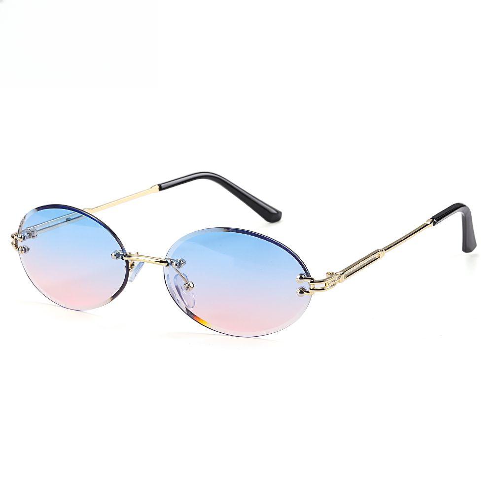 Rimless Oval Stylish Sunglasses Pair for Women Vintage Lens Sunglasses Trend Tinted Eyewear UV400 Protection Glasses Street Accessories As Shown
Rimless Oval Stylish Sunglasses Pair for Women Vintage Lens Sunglasses Trend Tinted Eyewear UV400 Protection Glasses Street Accessories As Shown