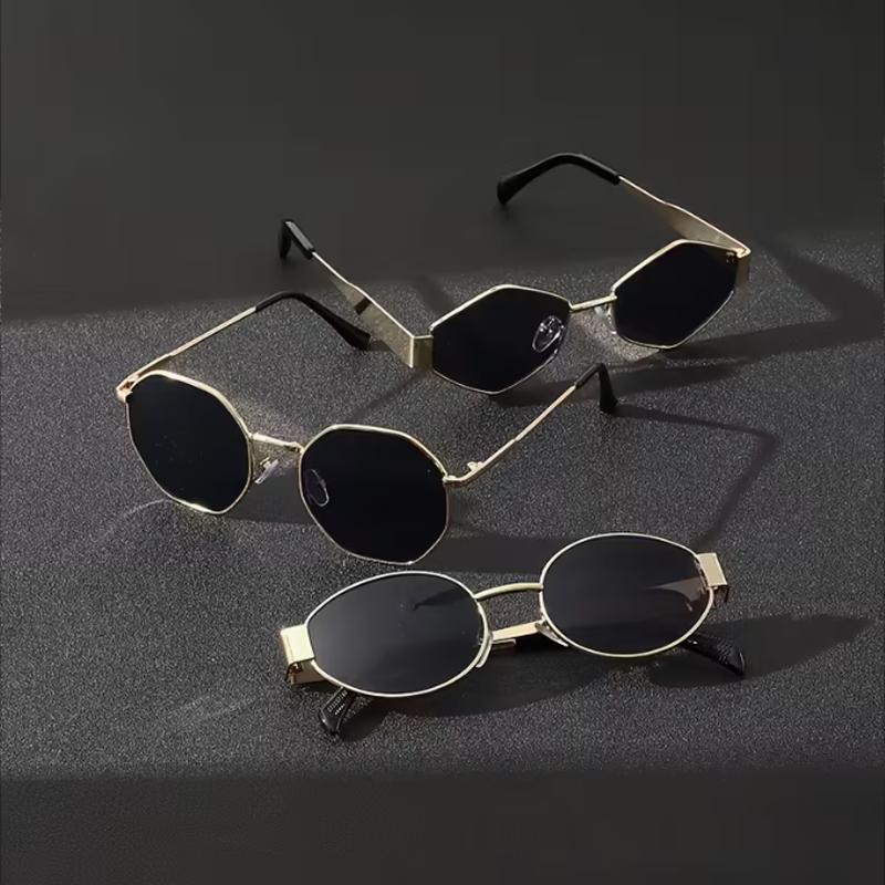 3PC SFashion Polygonal Women Sunglasses Vintage Geometric Ladies Sun glasses Shades Unique Metal Frame Punk Eyewear Men серый
3PC SFashion Polygonal Women Sunglasses Vintage Geometric Ladies Sun glasses Shades Unique Metal Frame Punk Eyewear Men серый