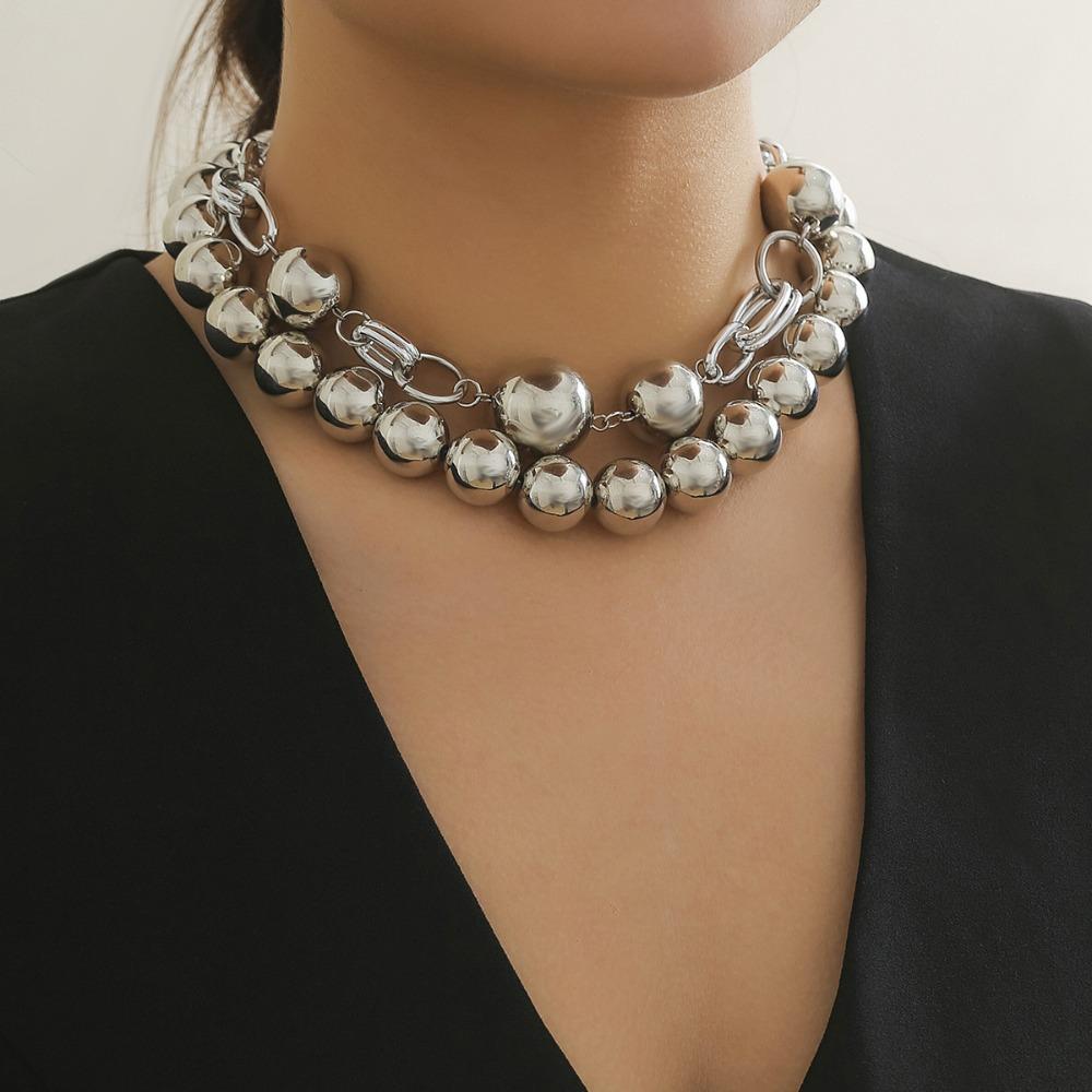 Exaggerated Multi-layer Beaded Necklaces Statement Collar Chunky Clavicle Choker Collar золотой
Exaggerated Multi-layer Beaded Necklaces Statement Collar Chunky Clavicle Choker Collar золотой