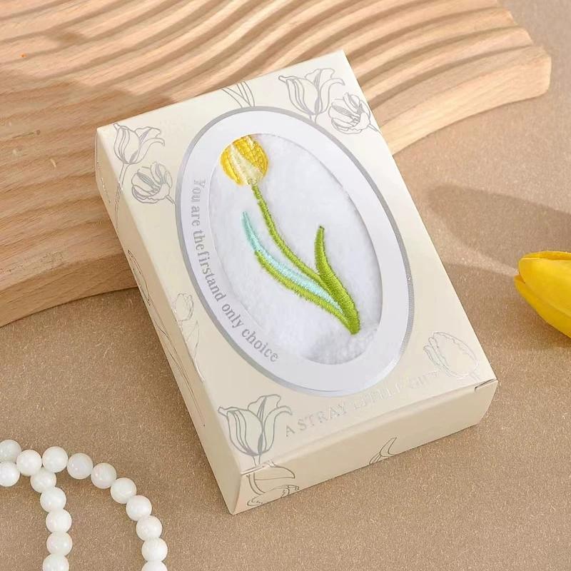 Коралловое бархатное домашнее полотенце Мягкое тюльпановое длинное полотенце для защиты от пота шампанского