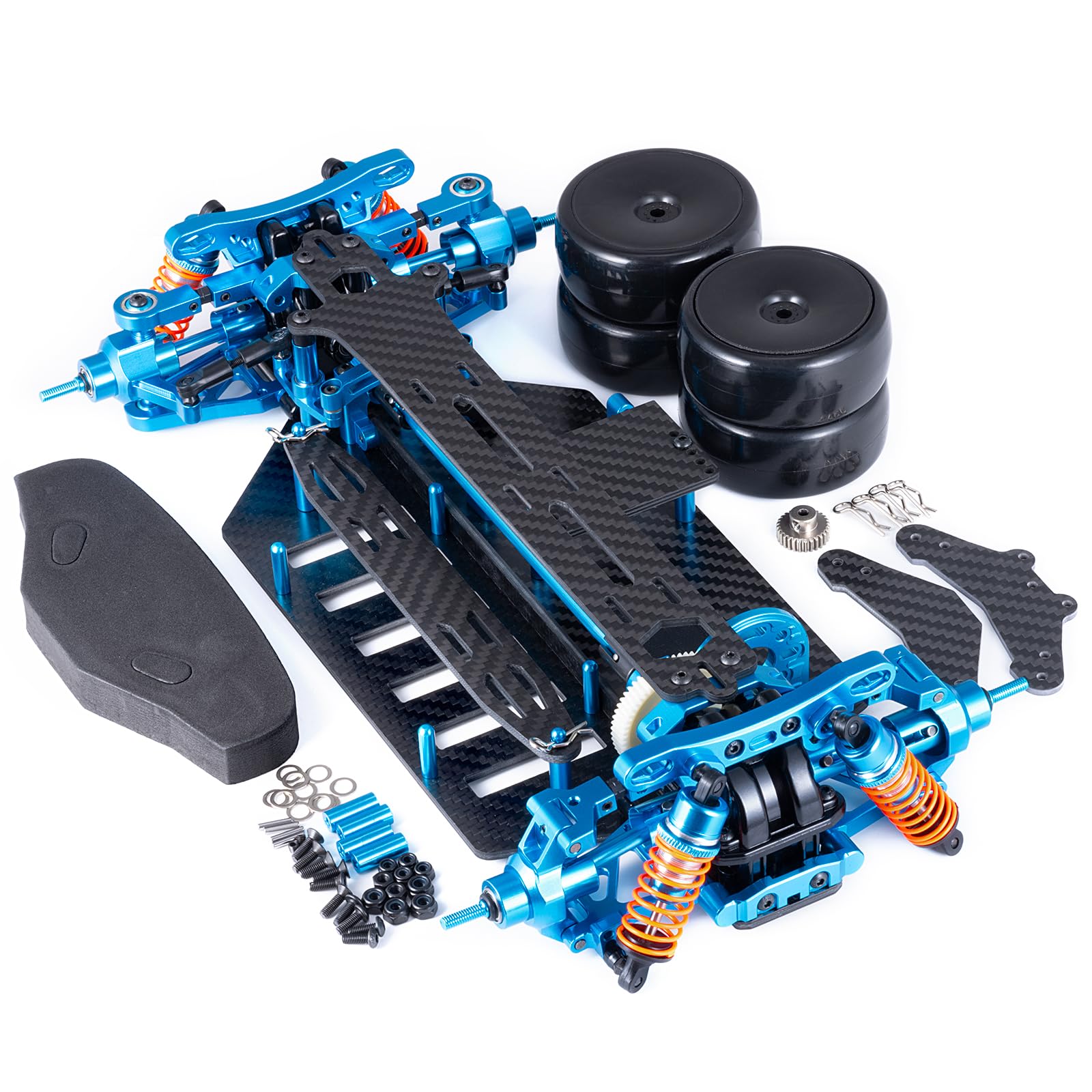 TRZX Alloy and Carbon RC Chassis Shaft Drive Touring Car Body Frame Kit 1/10 Tamiya TT02 Upgrade Parts
TRZX Alloy and Carbon RC Chassis Shaft Drive Touring Car Body Frame Kit 1/10 Tamiya TT02 Upgrade Parts