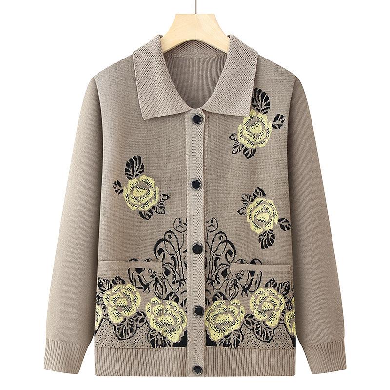 Grandma s Loose Knit Cardigan for Middle-Aged Women - Spring/Autumn One Size (recommended for 45-70 kg)
Grandma s Loose Knit Cardigan for Middle-Aged Women - Spring/Autumn One Size (recommended for 45-70 kg)