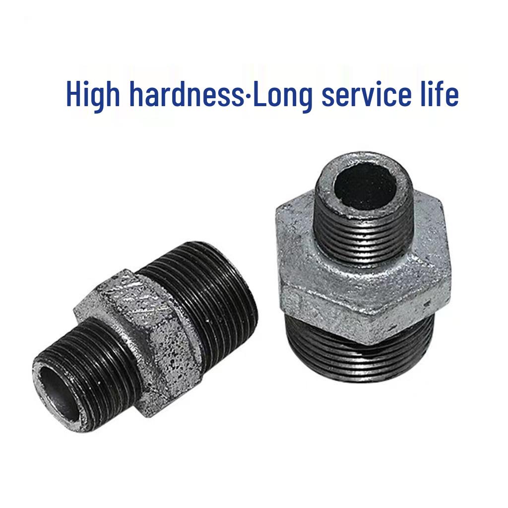 Galvanized Hexagonal Iron Reducing Nipple, Double External Thread Connector, 1 to 6-point to 4-point, 25*32 6 points to 4 points
Galvanized Hexagonal Iron Reducing Nipple, Double External Thread Connector, 1 to 6-point to 4-point, 25*32 6 points to 4 points
